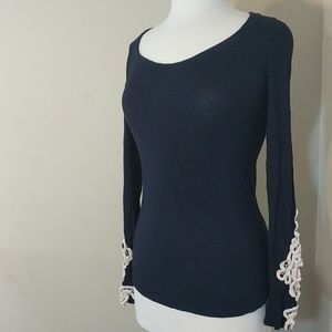 Navy Blue Top